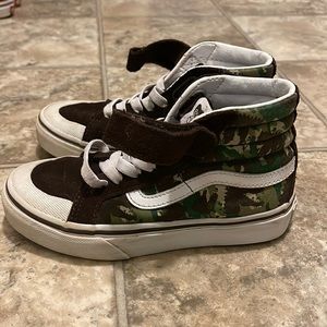 KIDS ANIMAL CAMO SK8-HI, Used, Size 13.0